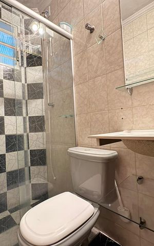 Studio para alugar com 30m², 1 quarto e sem vaga Studio para alugar com 30m², 1 quarto e sem vagaBanheiro