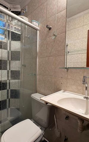 Studio para alugar com 30m², 1 quarto e sem vaga Studio para alugar com 30m², 1 quarto e sem vagaBanheiro
