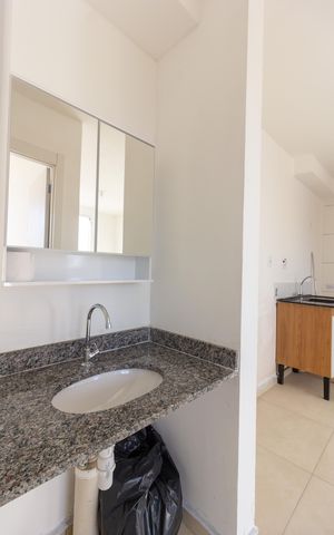Apartamento à venda com 40m², 2 quartos e sem vagaBanheiro