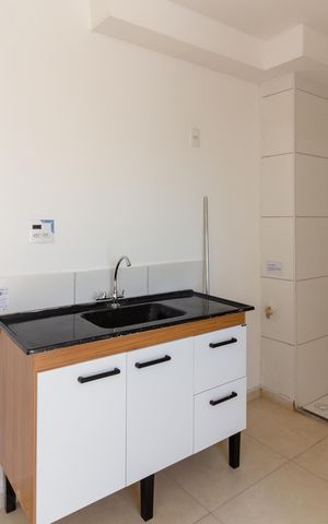 Apartamento à venda com 40m², 2 quartos e sem vagaCozinha e Área de Serviço