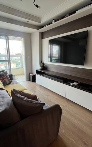 Apartamento à venda com 145m², 3 quartos e 3 vagas Apartamento à venda com 145m², 3 quartos e 3 vagasSala