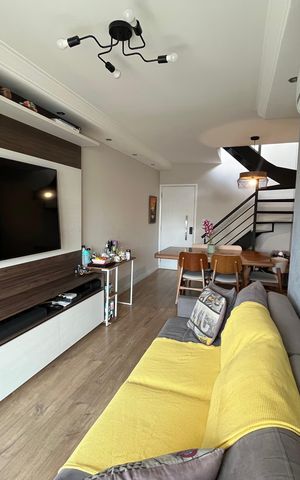 Apartamento à venda com 145m², 3 quartos e 3 vagas Apartamento à venda com 145m², 3 quartos e 3 vagasSala