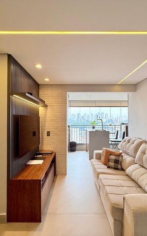 Apartamento à venda com 71m², 2 quartos e 1 vaga Apartamento à venda com 71m², 2 quartos e 1 vagaSala