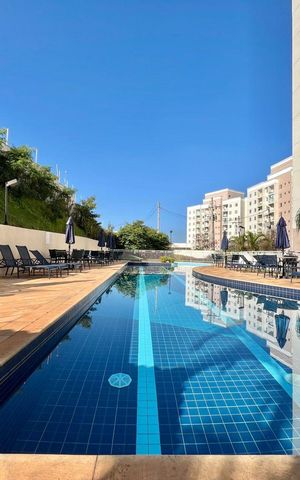 Apartamento à venda com 60m², 2 quartos e 1 vaga Apartamento à venda com 60m², 2 quartos e 1 vagaÁrea comum - Piscina