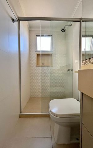 Apartamento à venda com 60m², 2 quartos e 1 vaga Apartamento à venda com 60m², 2 quartos e 1 vagaBanheiro da Suíte