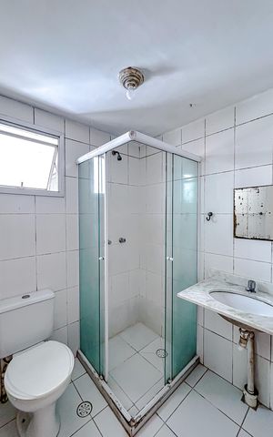 Apartamento à venda com 64m², 3 quartos e 1 vagaBanheiro da Suíte