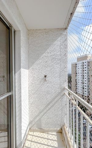 Apartamento à venda com 64m², 3 quartos e 1 vagaVaranda