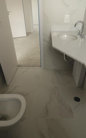 Apartamento à venda com 144m², 3 quartos e 2 vagasBanheiro da Suíte 3