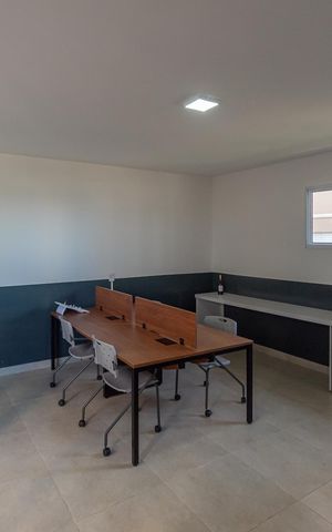 Apartamento para alugar com 58m², 2 quartos e 1 vaga Apartamento para alugar com 58m², 2 quartos e 1 vagaArea comum - Estação de Trabalho