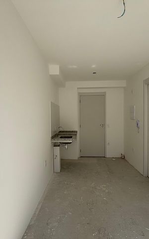 Apartamento à venda com 28m², 1 quarto e sem vaga Apartamento à venda com 28m², 1 quarto e sem vagaSala/Cozinha