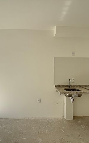 Apartamento à venda com 28m², 1 quarto e sem vaga Apartamento à venda com 28m², 1 quarto e sem vagaSala/Cozinha