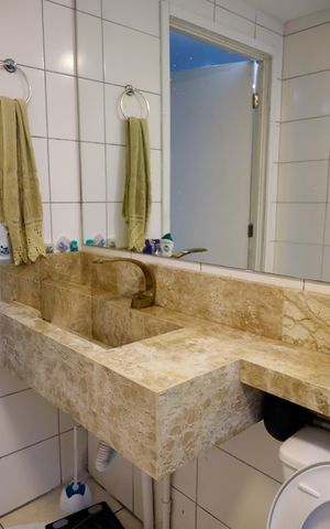 Apartamento para alugar com 50m², 2 quartos e 1 vaga Apartamento para alugar com 50m², 2 quartos e 1 vagaBanheiro