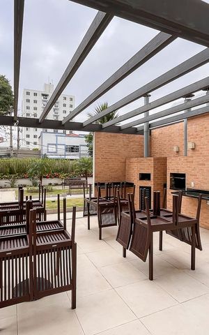 Apartamento à venda com 63m², 2 quartos e 2 vagasChurrasqueira