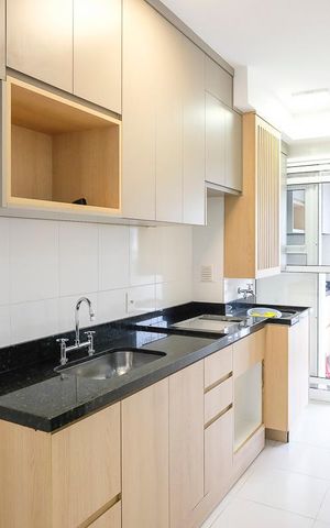 Apartamento à venda com 63m², 2 quartos e 2 vagasCozinha