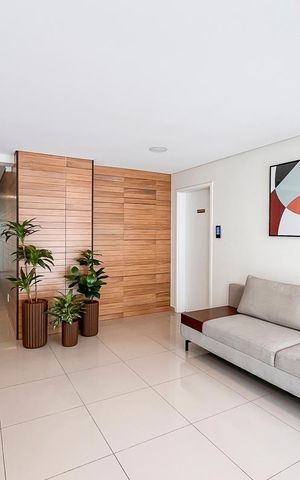 Apartamento à venda com 63m², 2 quartos e 2 vagasHall de entrada