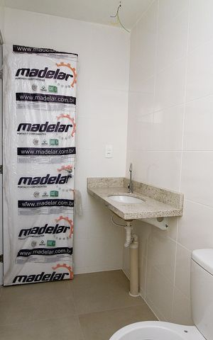 Apartamento à venda com 59m², 2 quartos e 1 vagaBanheiro Social