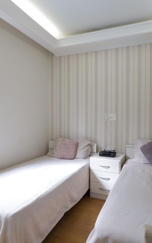 Apartamento à venda com 69m², 3 quartos e 2 vagasQuarto 2