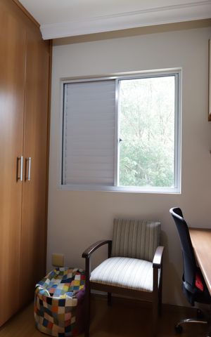 Apartamento à venda com 69m², 3 quartos e 2 vagasQuarto 1