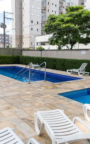 Apartamento à venda com 54m², 2 quartos e 1 vagaÁrea comum - Piscina