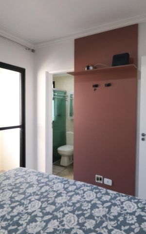 Apartamento à venda com 80m², 3 quartos e 2 vagasQuarto 2 - Suíte