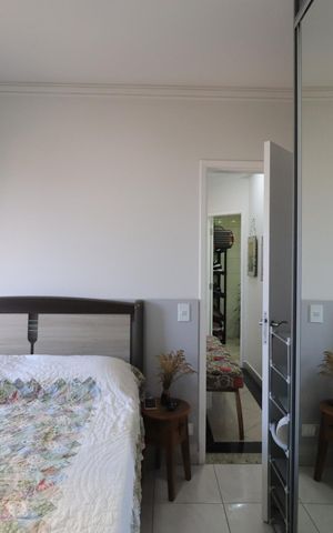 Apartamento à venda com 80m², 3 quartos e 2 vagasQuarto 1 - Suíte