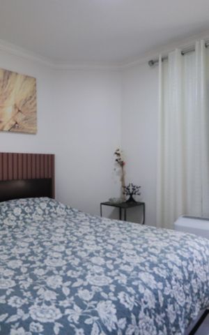 Apartamento à venda com 80m², 3 quartos e 2 vagasQuarto 2 - Suíte