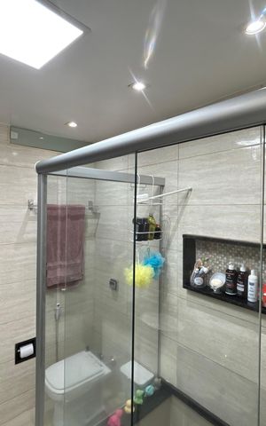 Apartamento para alugar com 150m², 3 quartos e 1 vaga Apartamento para alugar com 150m², 3 quartos e 1 vagaBanheiro social 1
