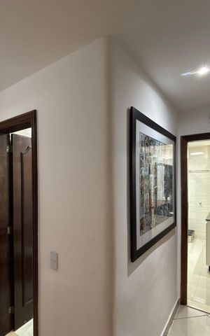 Apartamento para alugar com 150m², 3 quartos e 1 vaga Apartamento para alugar com 150m², 3 quartos e 1 vagaCorredor de acesso aos cômodos