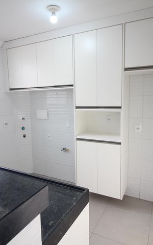 Apartamento à venda com 65m², 2 quartos e 1 vagaCozinha e Área de Serviço