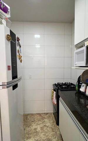 Apartamento à venda com 55m², 2 quartos e 2 vagas Apartamento à venda com 55m², 2 quartos e 2 vagasCozinha