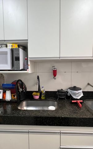 Apartamento à venda com 55m², 2 quartos e 2 vagas Apartamento à venda com 55m², 2 quartos e 2 vagasCozinha
