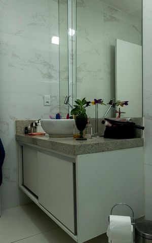 Apartamento à venda com 93m², 2 quartos e sem vaga Apartamento à venda com 93m², 2 quartos e sem vagaBANHEIRO SOCIAL