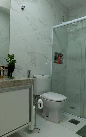 Apartamento à venda com 93m², 2 quartos e sem vaga Apartamento à venda com 93m², 2 quartos e sem vagaBANHEIRO SOCIAL