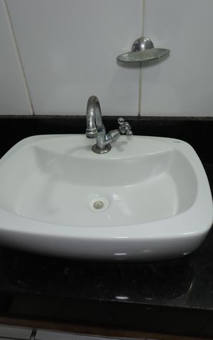 Apartamento para alugar com 87m², 3 quartos e 2 vagasBanheiro da Suíte - Pia