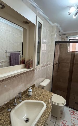 Apartamento à venda com 103m², 3 quartos e 2 vagas Apartamento à venda com 103m², 3 quartos e 2 vagasBanheiro 2