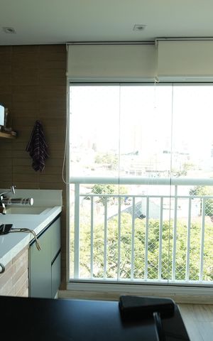 Apartamento à venda com 75m², 2 quartos e 2 vagasVaranda gourmet