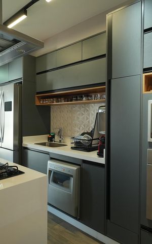 Apartamento à venda com 75m², 2 quartos e 2 vagasCozinha