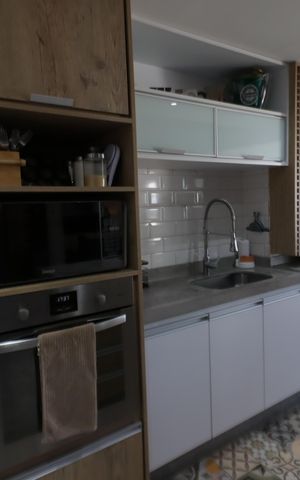 Apartamento à venda com 80m², 2 quartos e 2 vagasSala/Cozinha