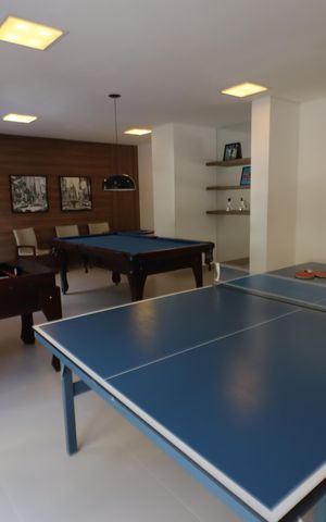 Apartamento à venda com 80m², 2 quartos e 2 vagasÁrea comum - Sala de jogos