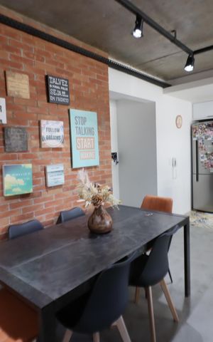 Apartamento à venda com 80m², 2 quartos e 2 vagasSala/Cozinha