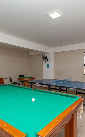 Apartamento à venda com 50m², 2 quartos e 1 vaga Apartamento à venda com 50m², 2 quartos e 1 vagaÁrea comum - Salão de jogos