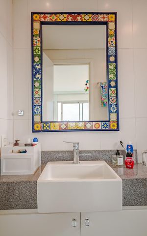 Apartamento à venda com 62m², 1 quarto e 1 vaga Apartamento à venda com 62m², 1 quarto e 1 vagaBanheiro da Suíte