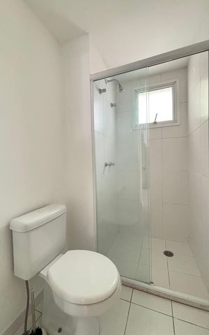 Apartamento para alugar com 56m², 1 quarto e 1 vaga Apartamento para alugar com 56m², 1 quarto e 1 vagaBanheiro