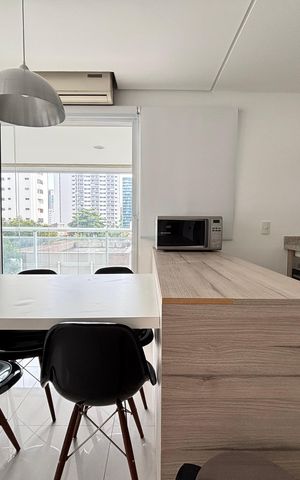 Apartamento para alugar com 56m², 1 quarto e 1 vaga Apartamento para alugar com 56m², 1 quarto e 1 vagaSala/Cozinha
