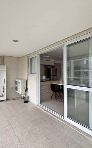 Apartamento para alugar com 56m², 1 quarto e 1 vaga Apartamento para alugar com 56m², 1 quarto e 1 vagaVaranda