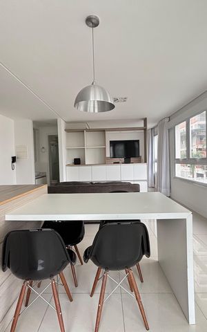 Apartamento para alugar com 56m², 1 quarto e 1 vaga Apartamento para alugar com 56m², 1 quarto e 1 vagaSala/Cozinha