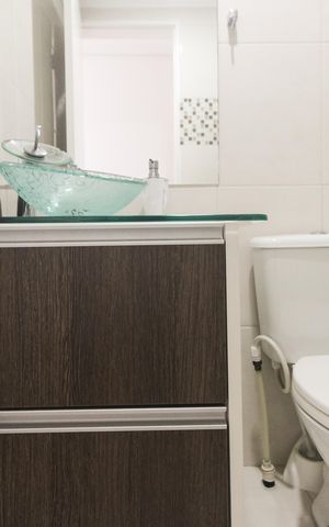 Apartamento à venda com 66m², 2 quartos e 1 vaga Apartamento à venda com 66m², 2 quartos e 1 vagaBanheiro Social