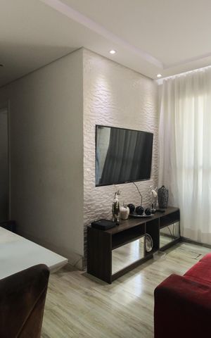 Apartamento à venda com 66m², 2 quartos e 1 vaga Apartamento à venda com 66m², 2 quartos e 1 vagaSala