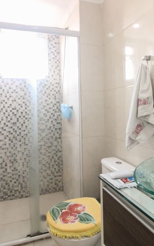 Apartamento à venda com 66m², 2 quartos e 1 vaga Apartamento à venda com 66m², 2 quartos e 1 vagaBanheiro Suíte