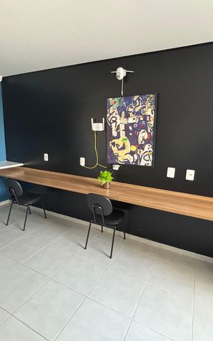 Apartamento para alugar com 44m², 2 quartos e 1 vagaÁrea comum